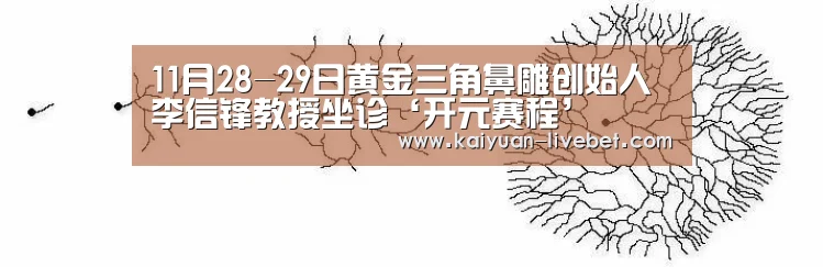 11月28-29日黄金三角鼻雕创始人李信锋教授坐诊‘开元赛程’(图3) 开元入口